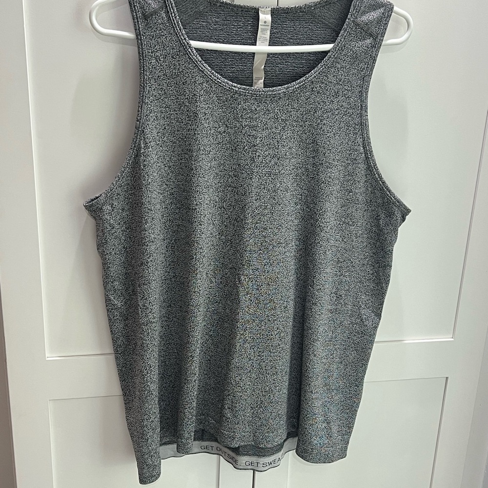Lululemon Gray Sleeveless Top